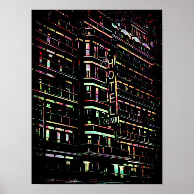 Chelsea Hotel New York City Poster Print (Front)