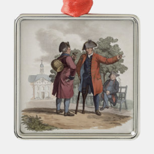 Chelsea Pensioners, Cavalry and Infantry, from 'Co Metal Ornament
