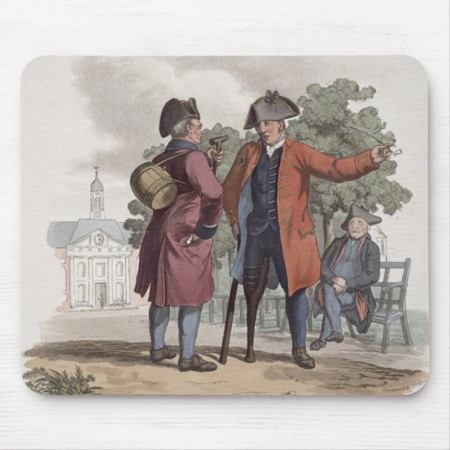 Chelsea Pensioners, Cavalry and Infantry, from 'Co Mouse Pad (Front)