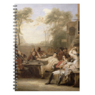 Chelsea Pensioners Receiving the Gazette Announcin Notebook