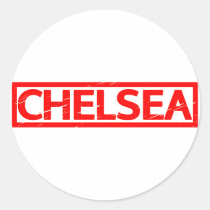 Chelsea Stamp Classic Round Sticker