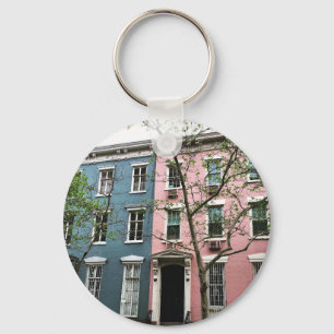 Chelsea Townhouses, NYC Key Ring