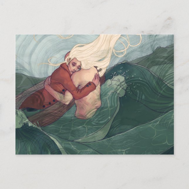 Chelsea's Postcards Series I: Floating, Drowning (Front)