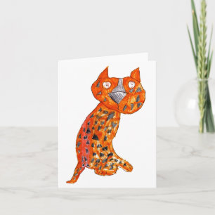 Chelsy Cheetah • Carly Bowerman, Age 6 - card