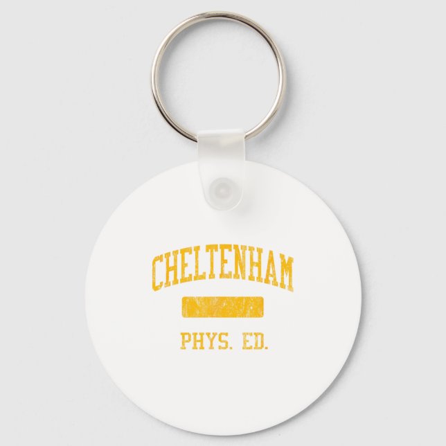 Cheltenham High School Hs Wyncote Pa Phys Ed  Key Ring (Front)