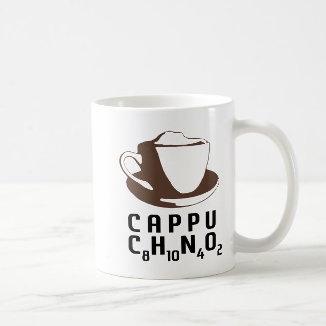 Chemical Cappuccino Coffee Mug (Right)