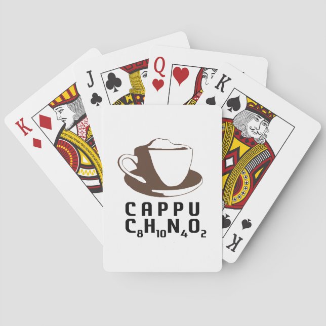 Chemical Cappuccino Playing Cards (Back)