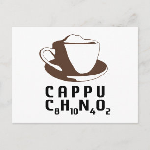 Chemical Cappuccino Postcard