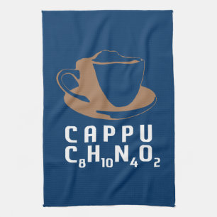 Chemical Cappuccino Tea Towel