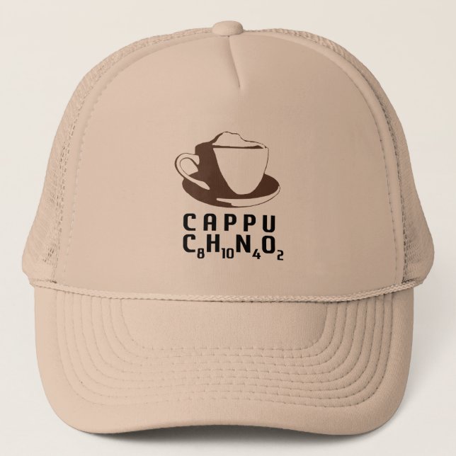 Chemical Cappuccino Trucker Hat (Front)