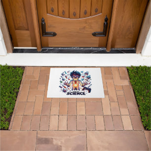 Chemical Concoction Game On, Science Theme Doormat