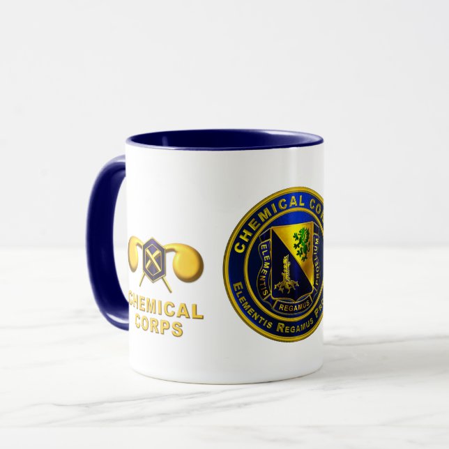 Chemical Corps  Mug (Front Left)