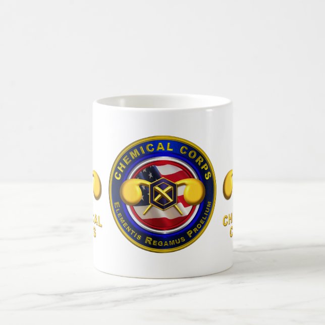 Chemical Corps Veteran  Coffee Mug (Center)