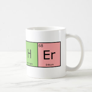 Chemical Elements Teacher Coffee Mug
