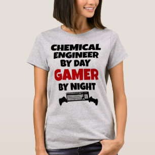 Chemical Engineer by Day Gamer by Night T-Shirt