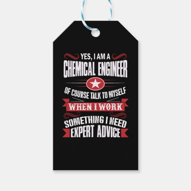 Chemical Engineer CHRISTMAS GIFT Gift Tags (Front)