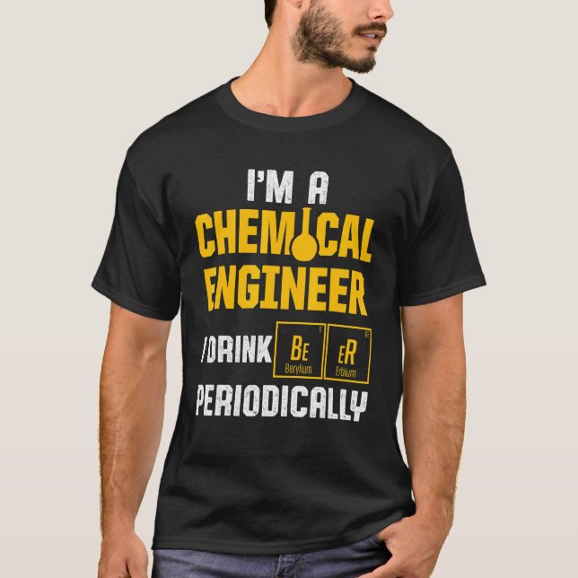 Chemical Engineer Engineering 13 T-Shirt (Front)