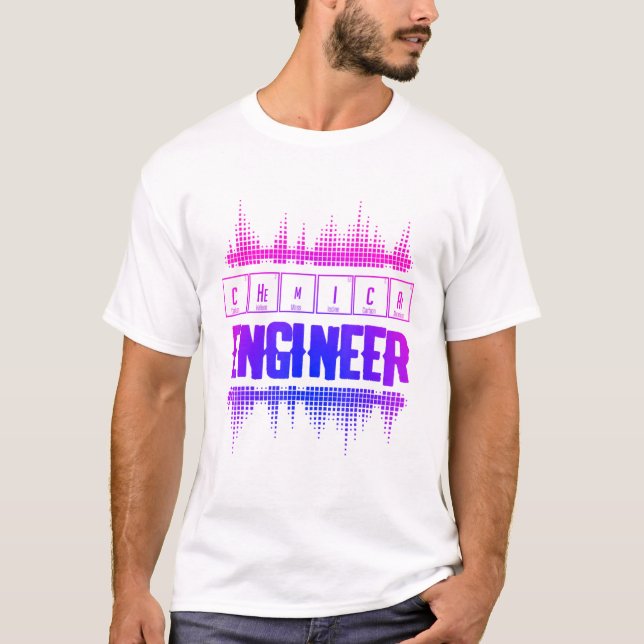 Chemical Engineer Engineering 19 T-Shirt (Front)