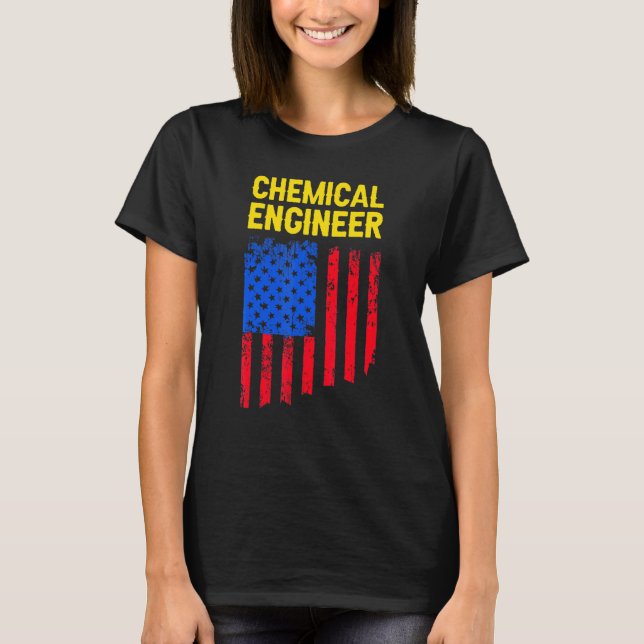 Chemical Engineer Engineering 25 T-Shirt (Front)