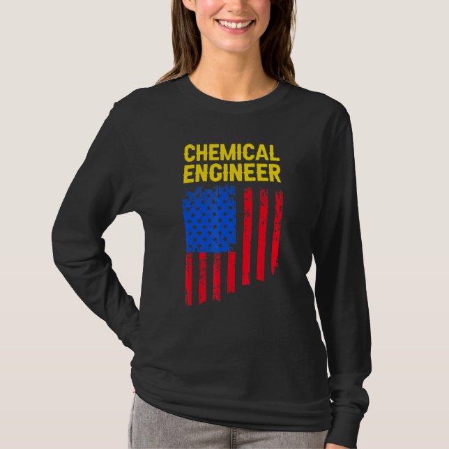 Chemical Engineer Engineering 25 T-Shirt (Front)