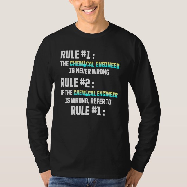 Chemical Engineer Engineering 32 T-Shirt (Front)
