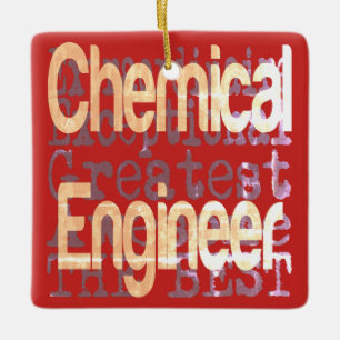 Chemical Engineer Extraordinaire Ceramic Ornament