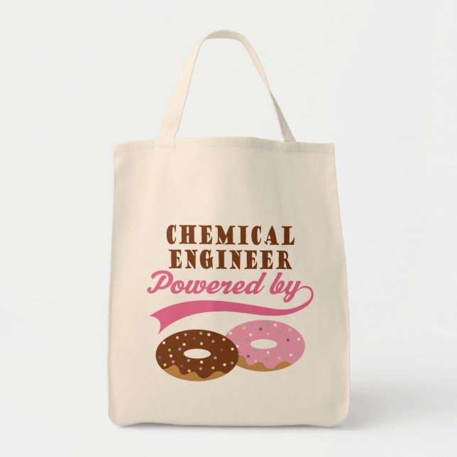 Chemical Engineer Funny Gift Tote Bag (Front)