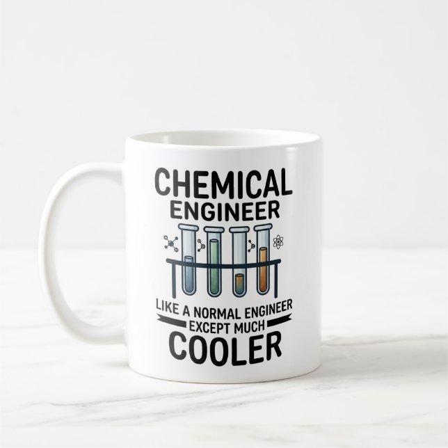 Chemical Engineer Funny Student Future Science Coffee Mug (Left)