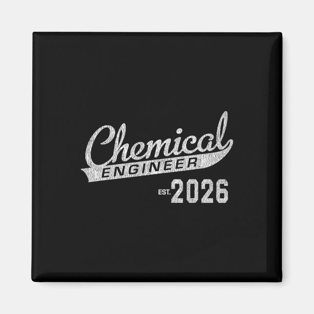 Chemical Engineer Graduation 2026 _1  Magnet (Front)