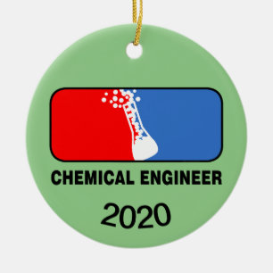 Chemical Engineer League Ceramic Ornament