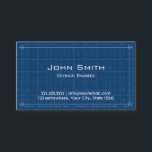 Chemical Engineer Professional Blueprint  Business Card<br><div class="desc">Blueprint Chemical Engineer Business Card.</div>