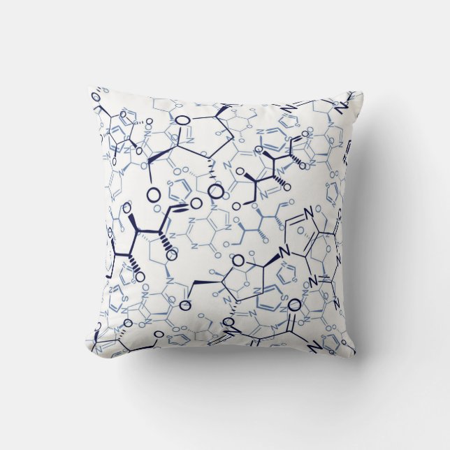 Chemical Formula Chemistry Gifts Cushion (Front)
