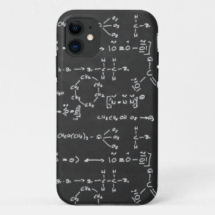 Chemical formula writing iPhone 11 case