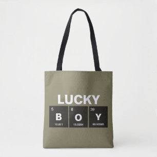 Chemical periodic table of elements: BOY Tote Bag