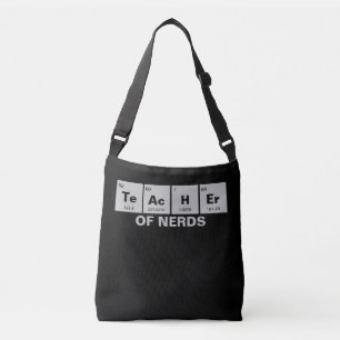 Chemical periodic table of elements: TeAcHEr Crossbody Bag