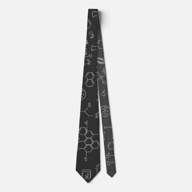 Chemical scribbles   tie (Front)