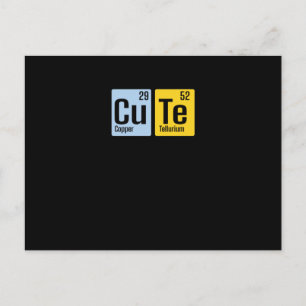 Chemie Periodensystem Cute Postcard