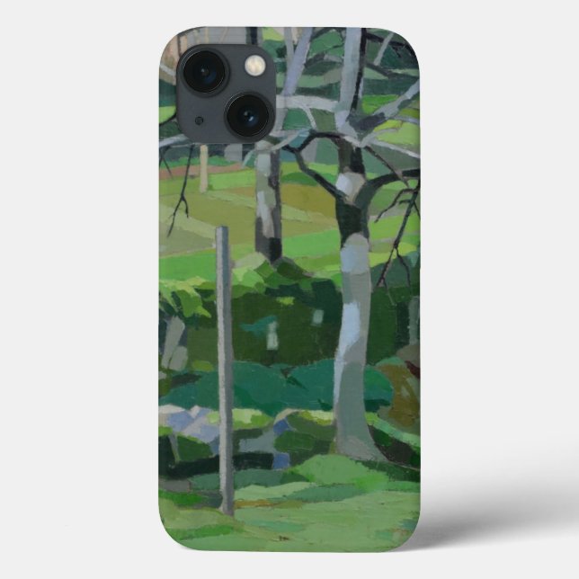Chemin de la Fontaine Case-Mate iPhone Case (Back)