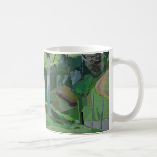 Chemin de la Fontaine Coffee Mug (Right)