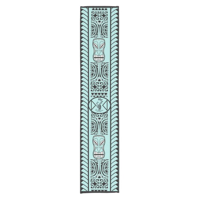 Chemin De Table Court Chemin de table Tribal Ethni Short Table Runner (Front)