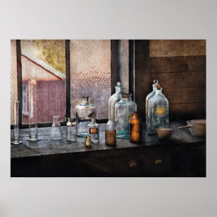 Chemist - Bottles Poster