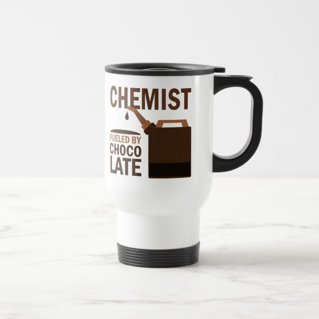 Chemist Gift (Funny) Travel Mug (Right)