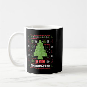Chemist Job Chemistree Science Christmas Tree Chem Coffee Mug