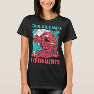 Chemist Job Cool Kids Make Experiments Chemist Sci T-Shirt
