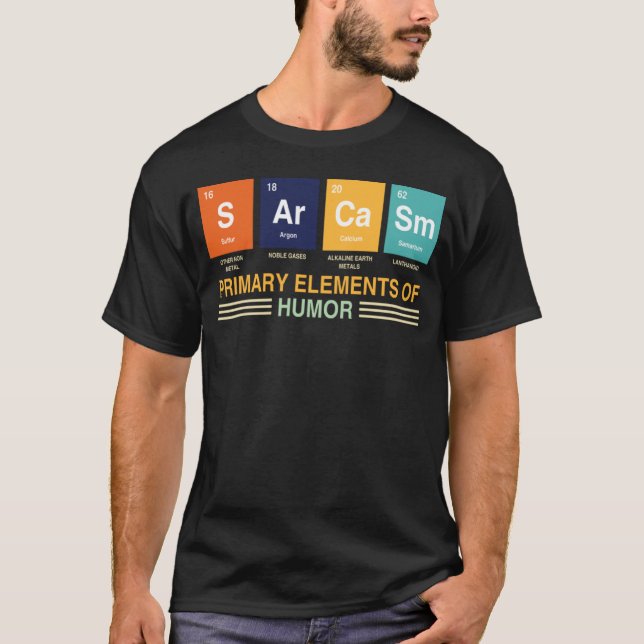 Chemist  Saying Sarcasm  Chemistry & Science Nerd T-Shirt (Front)