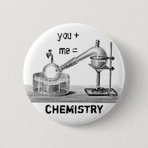 Chemistry 6 Cm Round Badge