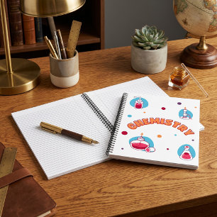 Chemistry Aesthetic College-Ruled Composition Notebook