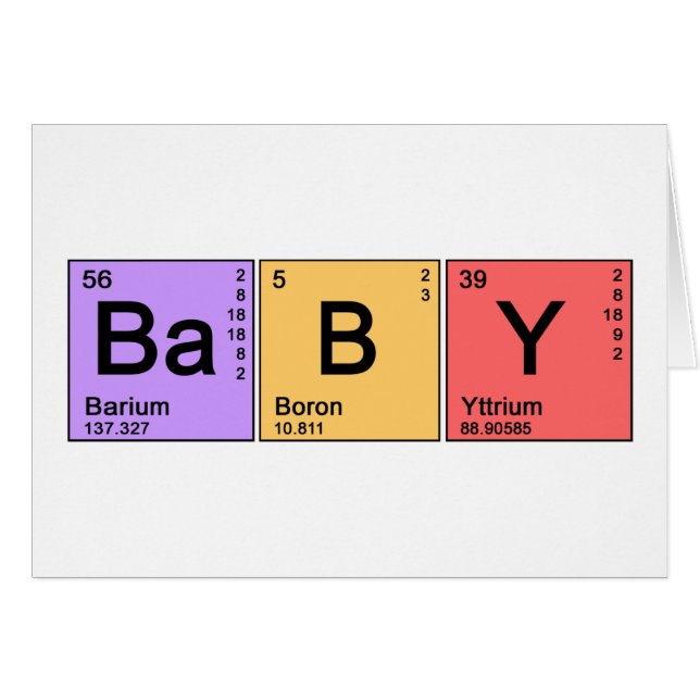 Chemistry Baby (Front Horizontal)