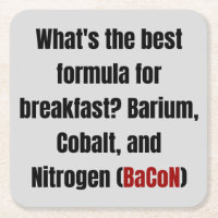 Chemistry Bacon Pun Dad Joke Science Funny