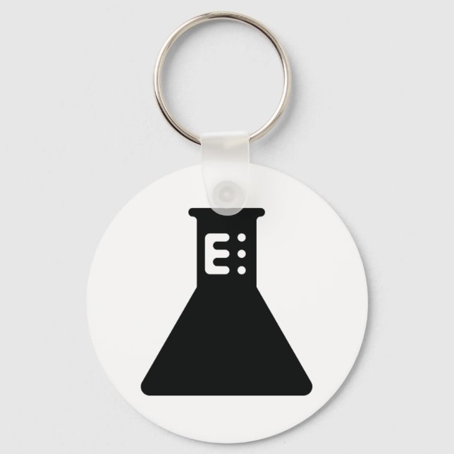 Chemistry Beaker Key Ring (Front)